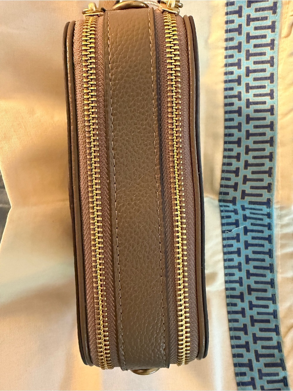 Tory Burch Miller Crossbody Bag Leather Logo - Picture 5 of 10